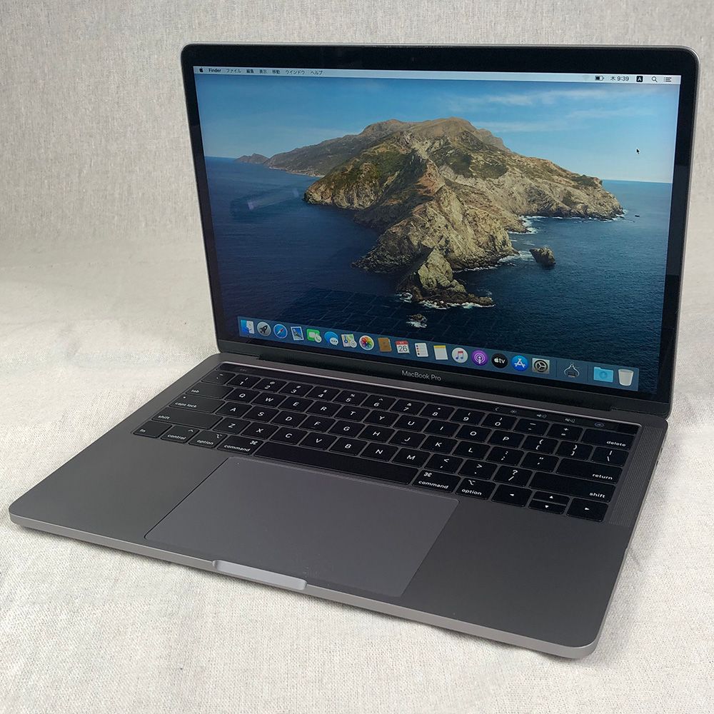 ジャンク品・本体のみApple MacBook Pro (13インチ， 2019， Thunderbolt 3ポート x 4)【i7・16GB・512GB】画面表示異常　A1989 EMC3358/LT-JUNK-241404（236452）