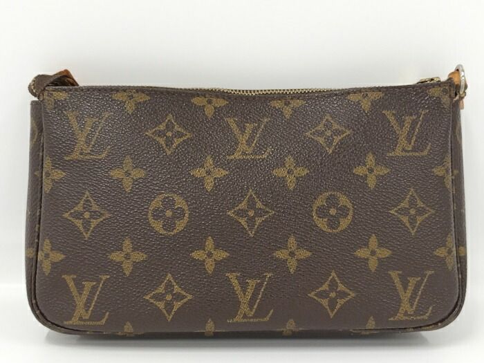 【超美品】　ルイヴィトン モノグラム　ポシェットアクセソワール M51980 LOUIS VUITTON アクセサリーポーチ ポシェットアクセソワール