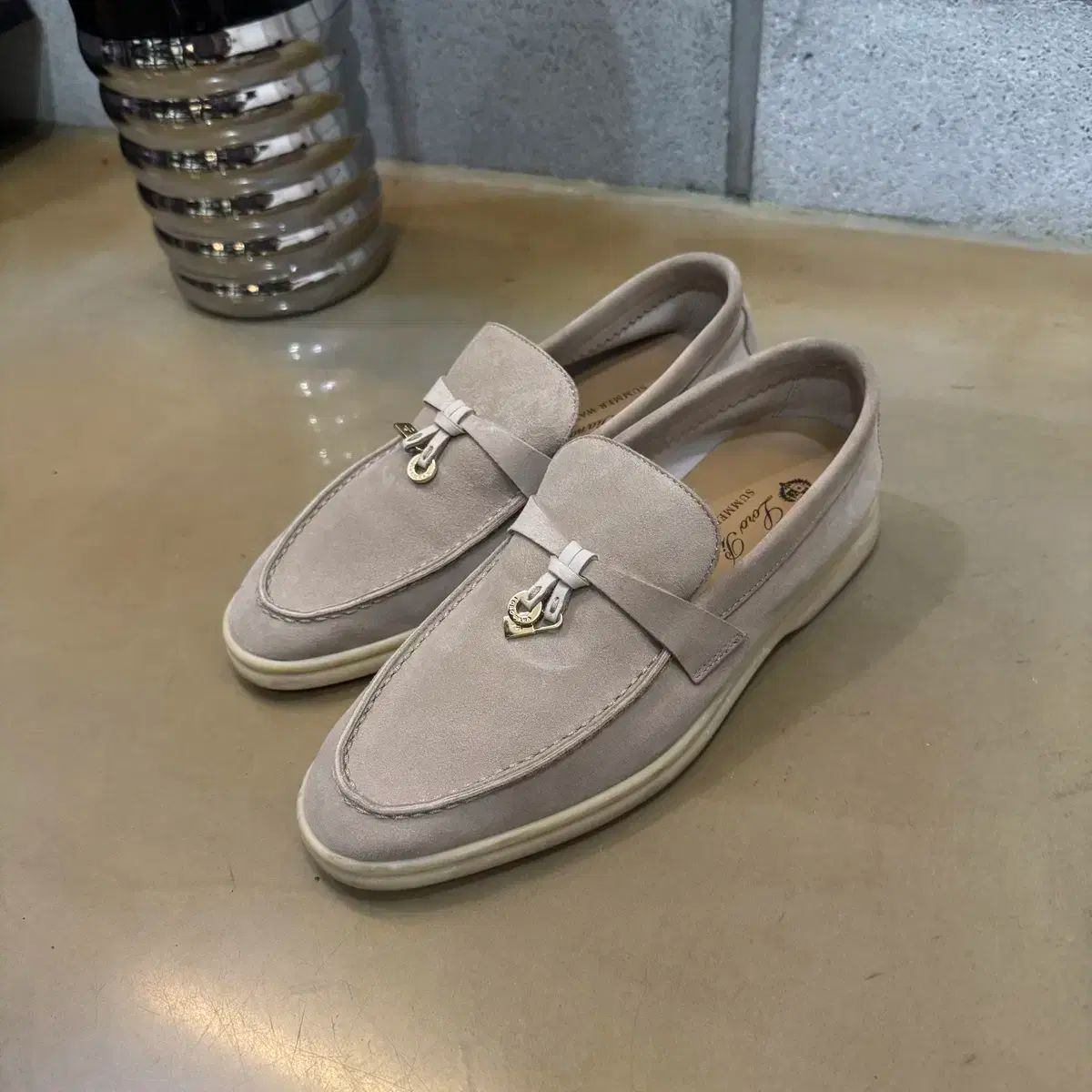 Loro piana サマー・チャーム・ウォーク・モカシン 36サイズ