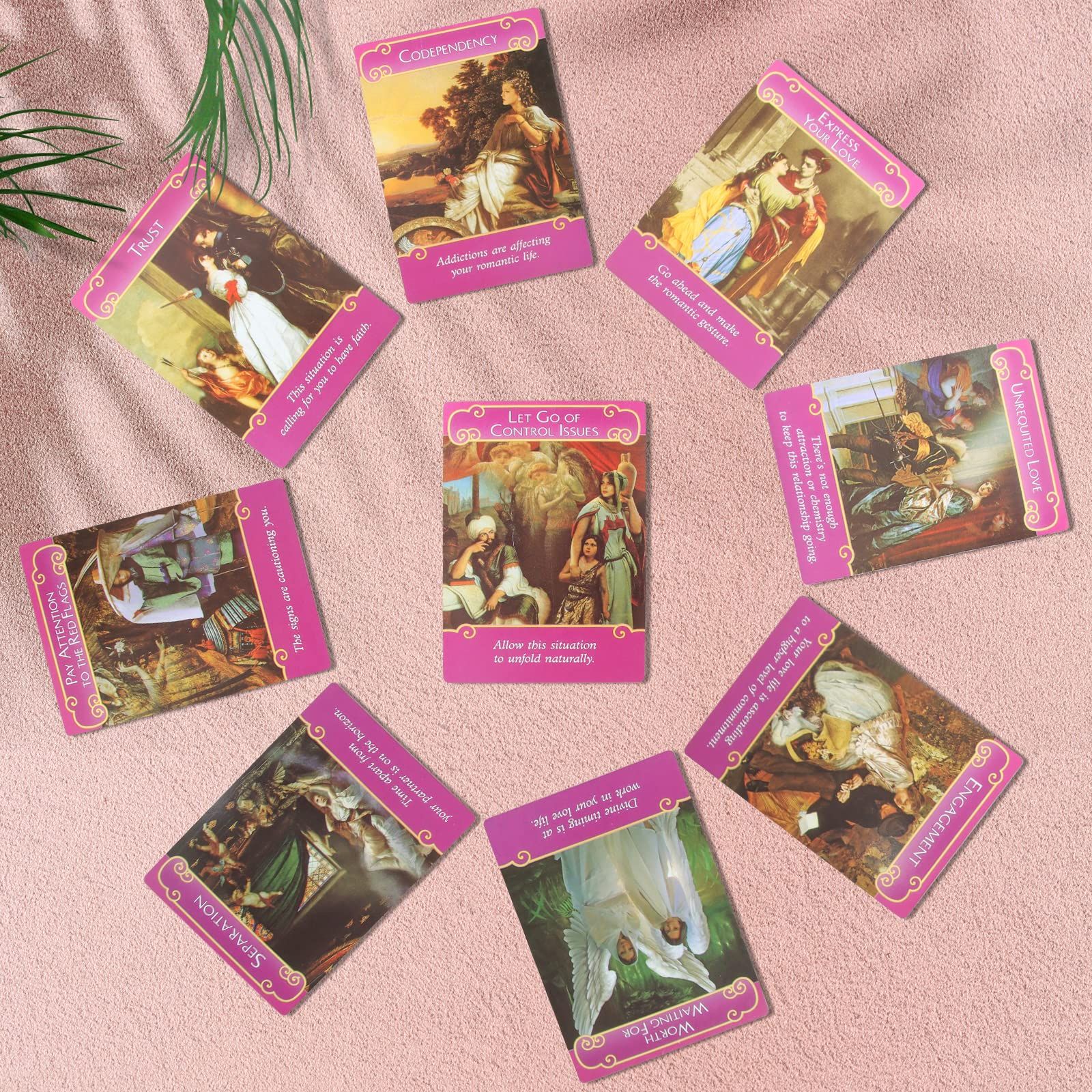 The Romance Angels タロットオラクルカードデッキ,Gayrrnel Doreen