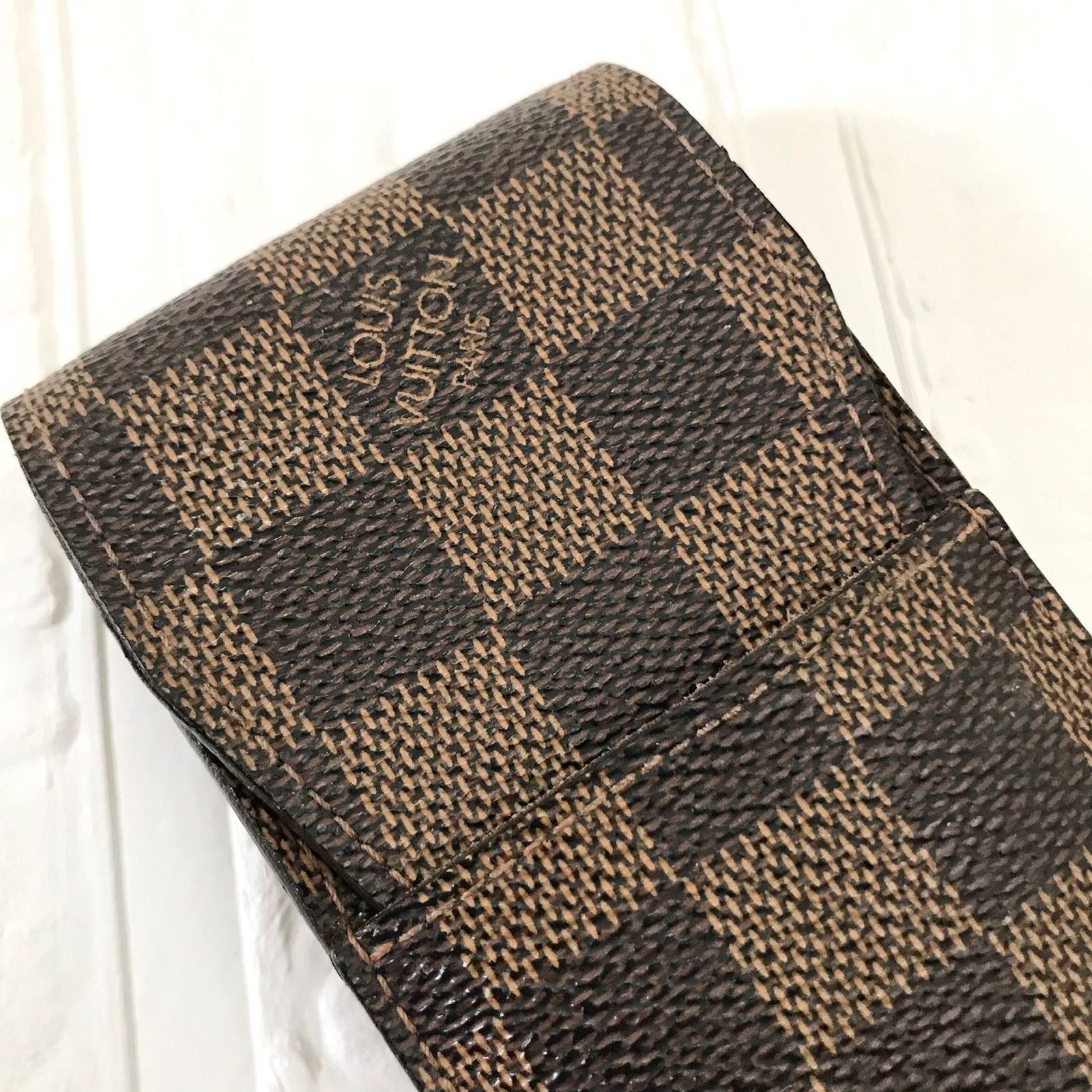 ルイヴィトン LOUISVUITTON ダミエ シガレットケース タバコケース 