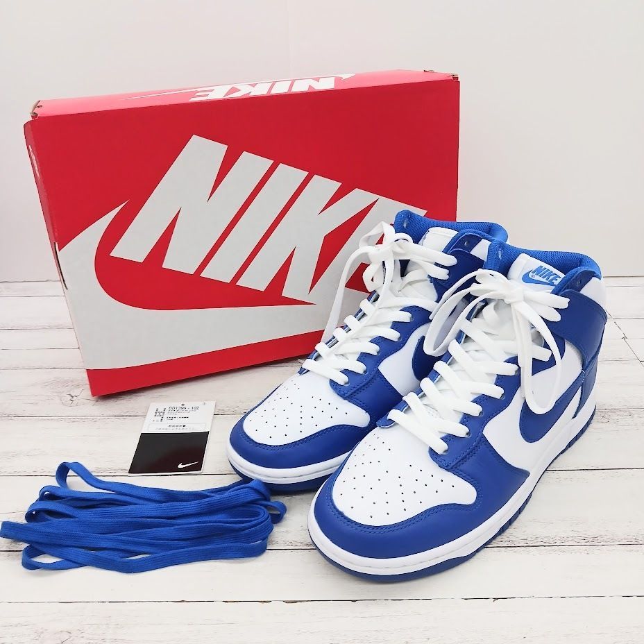 Nike Dunk High Game Royal ナイキ ダンク ハイ ゲームロイヤル DD1399-102 ブルー 28cm