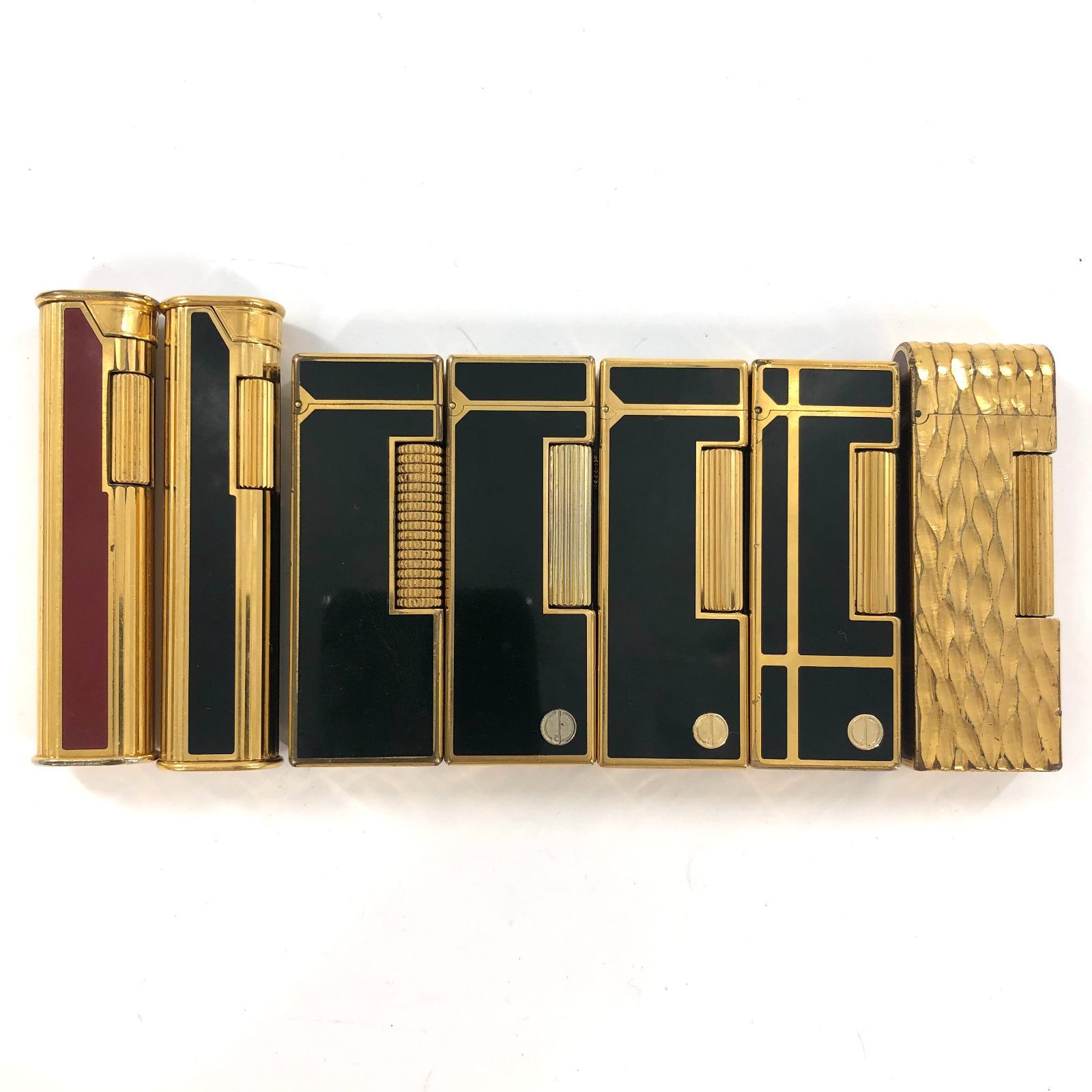 dunhill ダンヒル ガスライター 7点 まとめ ゴールド ブラック レッド 