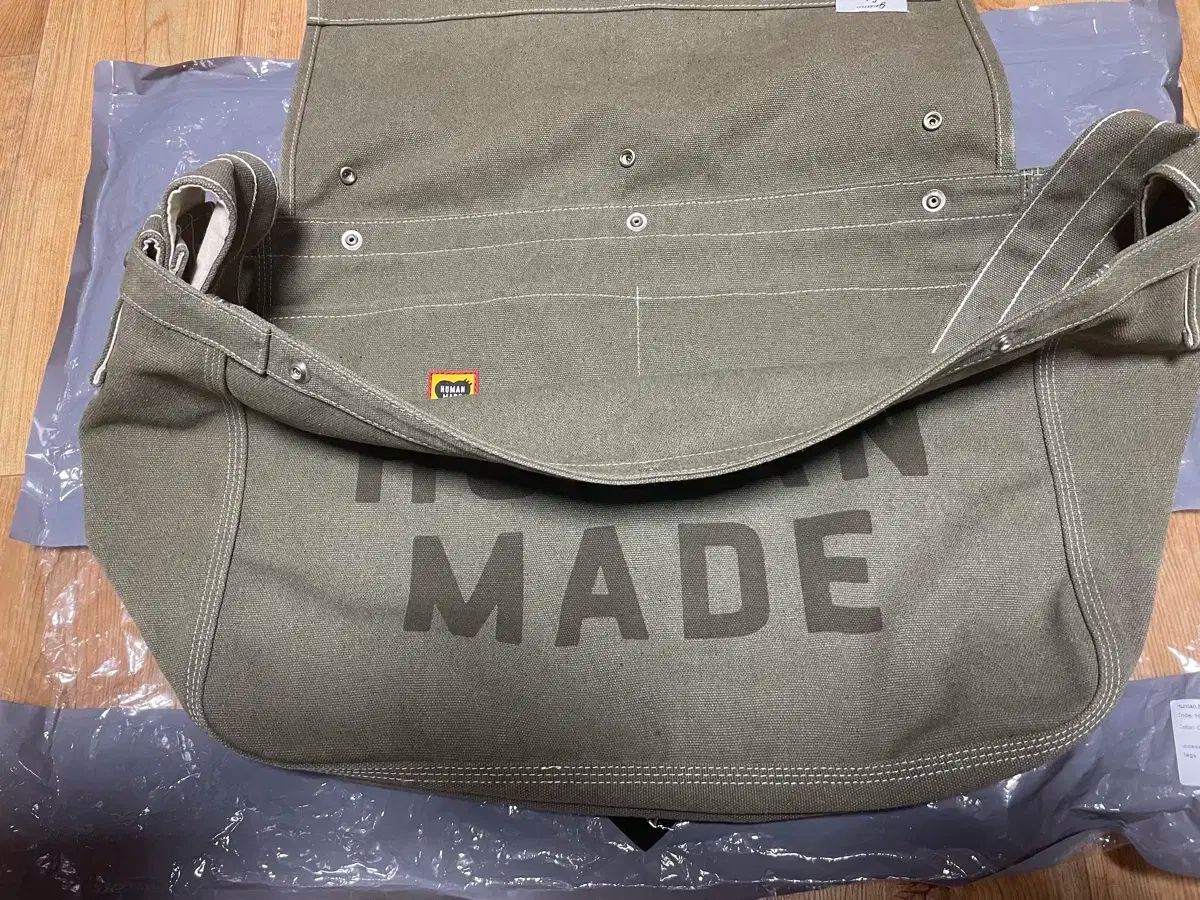 HUMAN MADE(ヒューマンメイド) メールバック オリーブグリーン