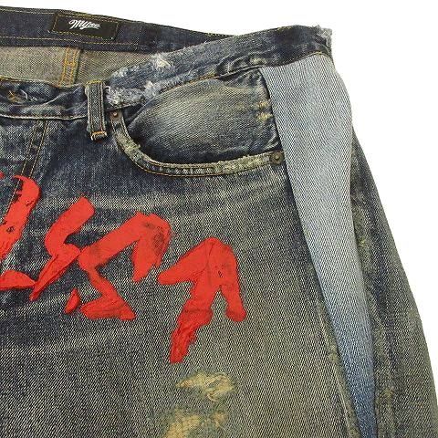 美品 カタリスト × マイン cvtvlist × Myne 22年 REMAKE BORO DENIM