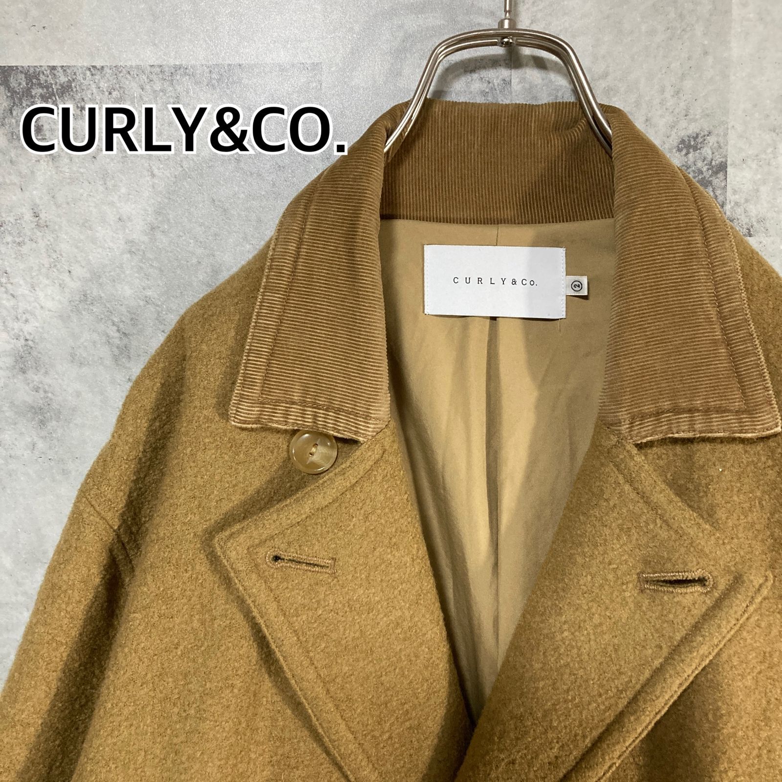 日本製 CURLY&Co FROSTEDCOAT カーリーアンドコー フロステッド 日本製 CURLY&Co FROSTEDCOAT カーリーアンドコー フロステッド