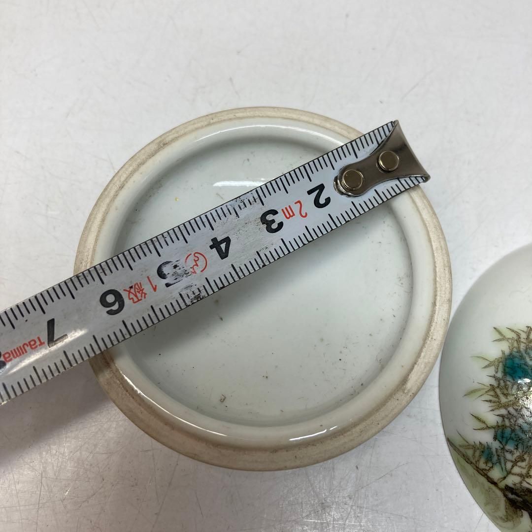 中国古玩 粉彩 香合A 6.8㎝ 東さ6-0208③ - メルカリ