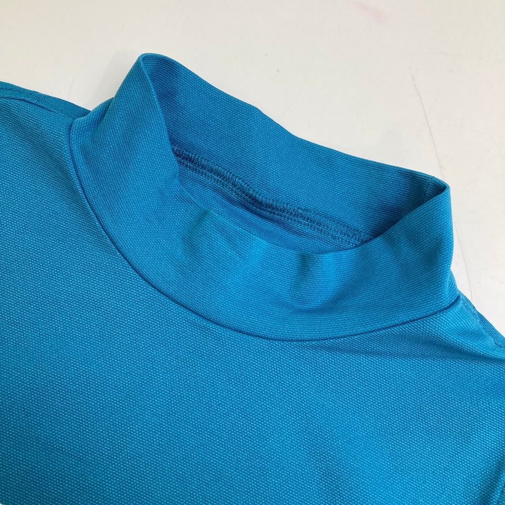 サイズ：M BRIEFING GOLF ブリーフィング  ハイネック ノースリーブTシャツ  ブルー系 [240101494357] ゴルフウェア レディース ストスト サイズ：M BRIEFING GOLF ブリーフィング ハイネック