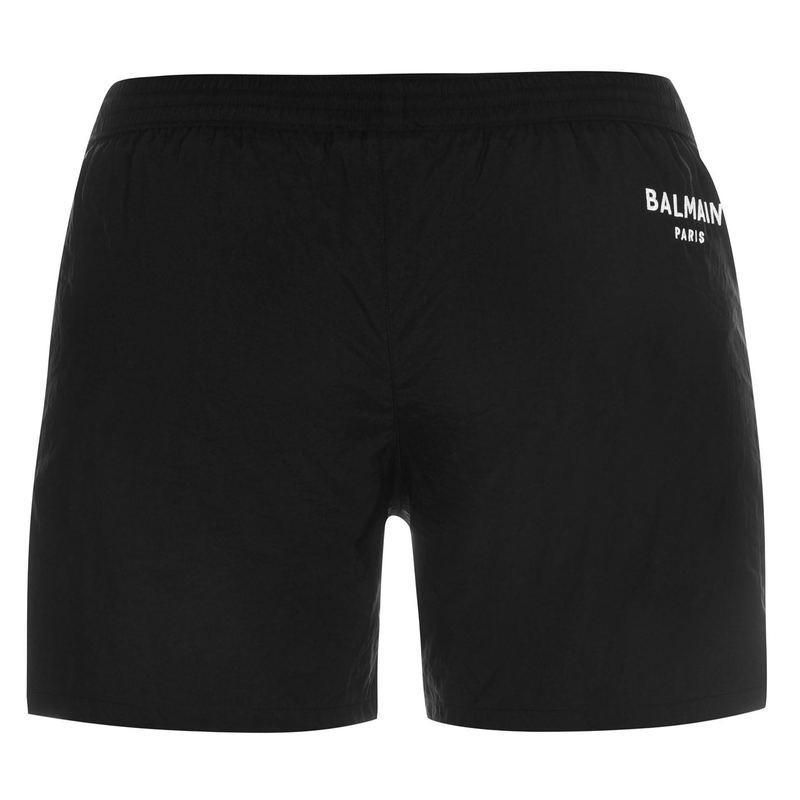 ★希少デザイン★ Balmain Paris ハーフパンツ　スウェット　黒　S 格安SALEスタート!の商品をすべて ☆希少デザイン☆ Balmain S