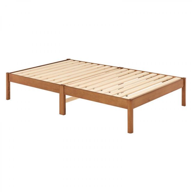 萩原 Hagihara 組立簡単 セミダブルベッド ライトブラウン MB-5149SDLBR 新生活 一人暮らし デザイン おしゃれ インテリア 家具