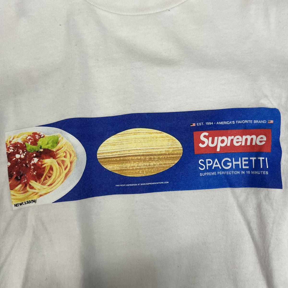 Supreme/シュプリーム【21AW】Spaghetti Tee/スパゲッティ Tシャツ/M ...
