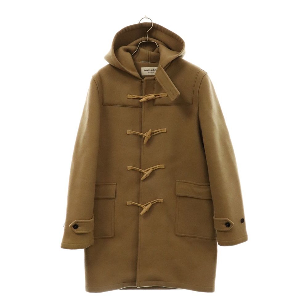 サンローランパリ SAINT LAURENT ウールメルトン フーデッドコート