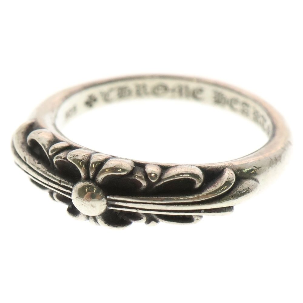 【新品】クロムハーツ ベイビークラシックフローラルクロスリング シルバー 18号 CHROME HEARTS クロムハーツ（原本無） ベイビー クラシック