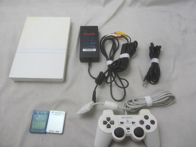 中古品 ゲーム プレイステーション2 PS2 本体 SCPH-77000