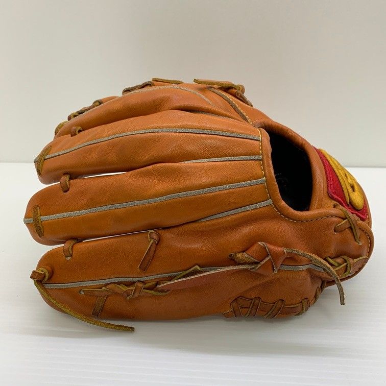 中古品 ドナイヤ Donaiya 軟式 内野手用グローブ DJNII 5404 ドナイヤ 軟式グローブ / 内野用 軟式グラブ 右投げ 黒 軟式