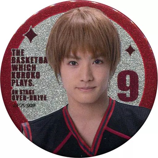 [Used] Badge/Pins (Male) Akasou Eiji (Sakurai Ryo) Can Badge “Stage 'Kuroko's Basketball' OVERDRIVE”