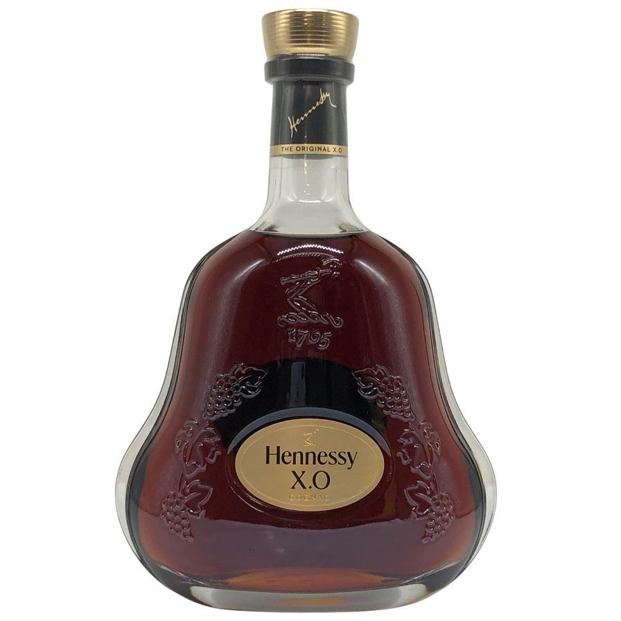 5504【未開栓】Hennessy XO 金キャップ クリアボトル 700mL Hennessy 未開栓 ヘネシー XO 700ml 40％ コニャック 金キャップ