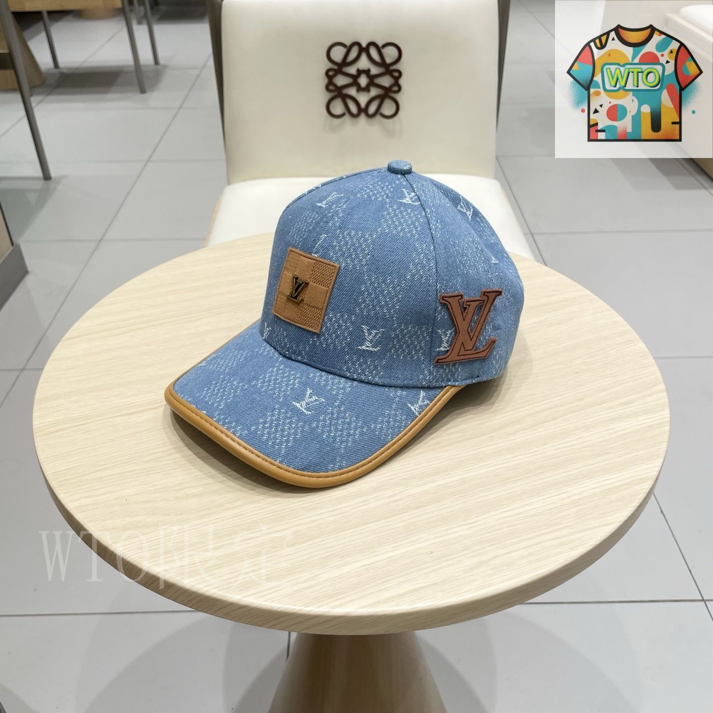 ハ*チ様 正規品 Louis Vuitton モノグラムベースボールキャップ 国内直営即発】LV ベースボール モノグラム メッシュ キャップ