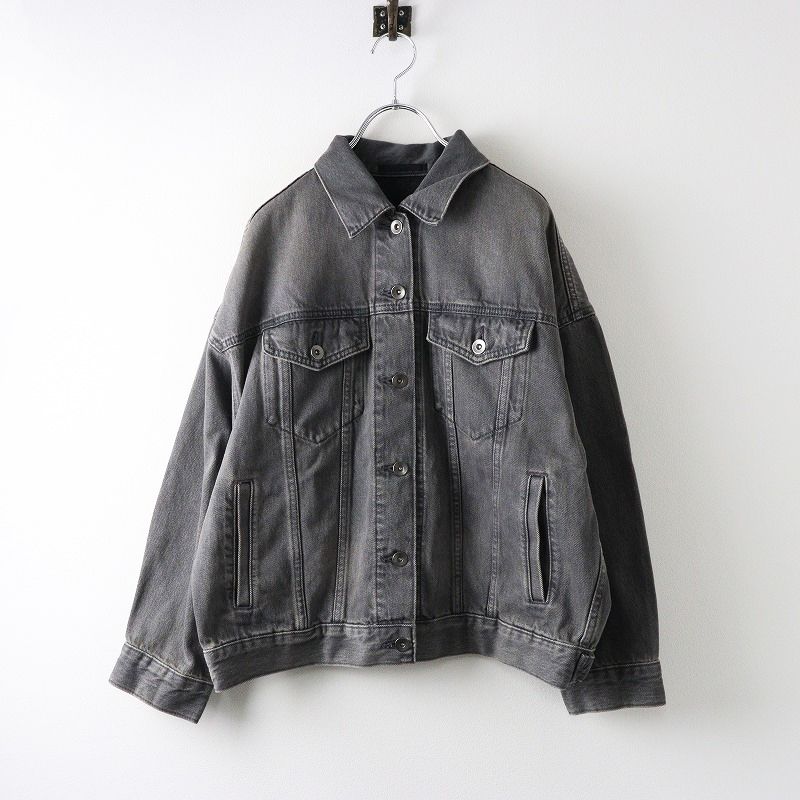 ユニクロ UNIQLO 211-474564 デニムオーバーサイズジャケット S