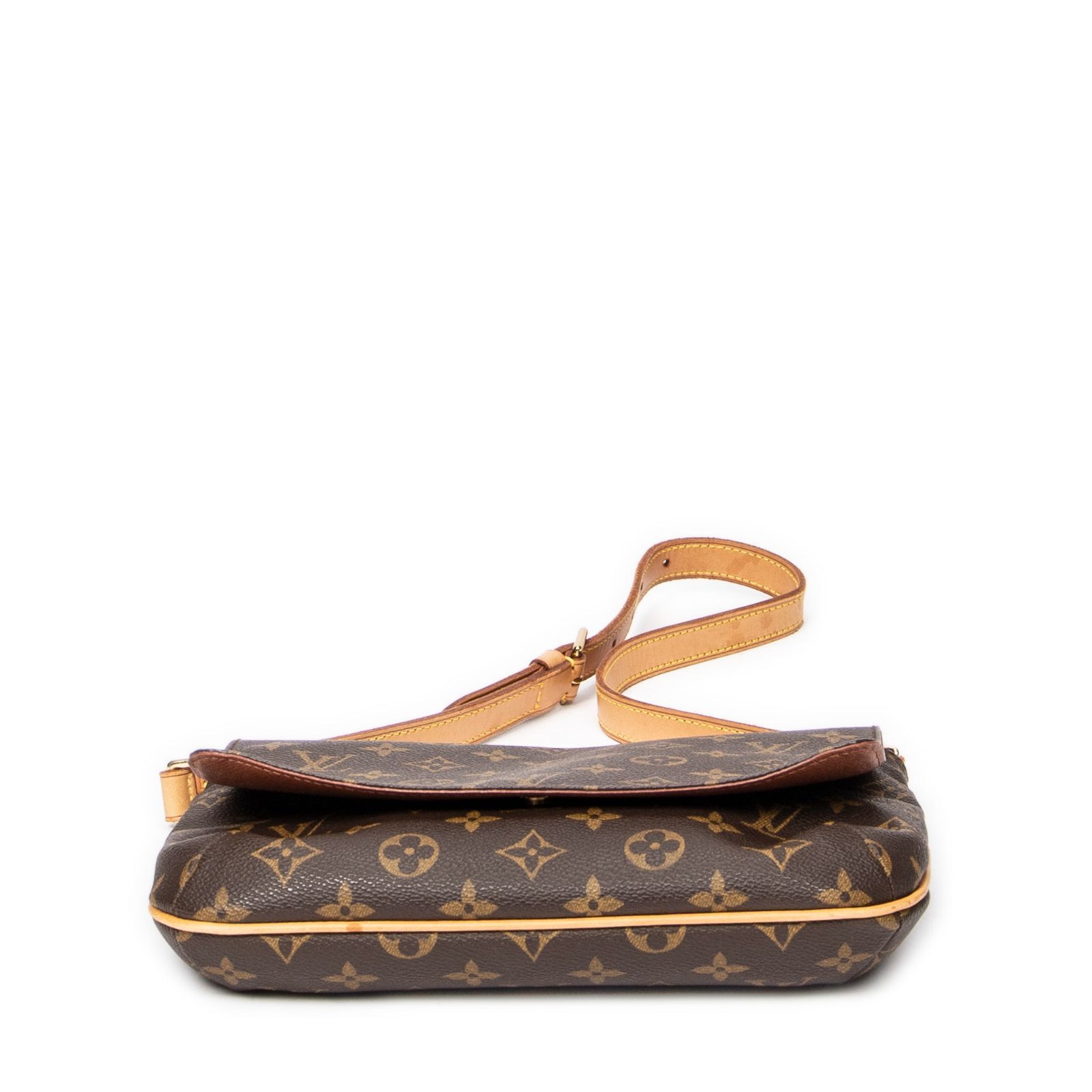 LOUIS VUITTON◇ミュゼットタンゴ_モノグラムキャンバス/M51257/PVC/BRW