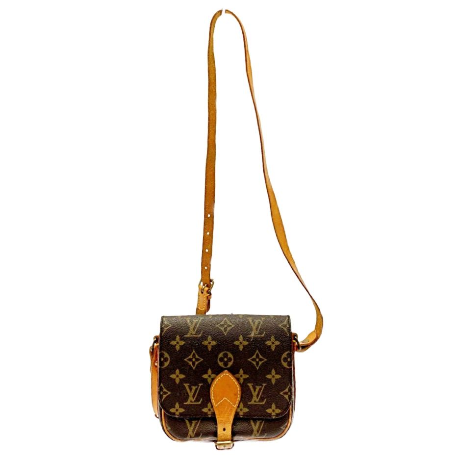 中古】LOUIS VUITTON ルイ・ヴィトン M51254 モノグラム PVC ミニカルトシエール ショルダーバッグ ブラウン 164204  ショルダーバッグ - メルカリ