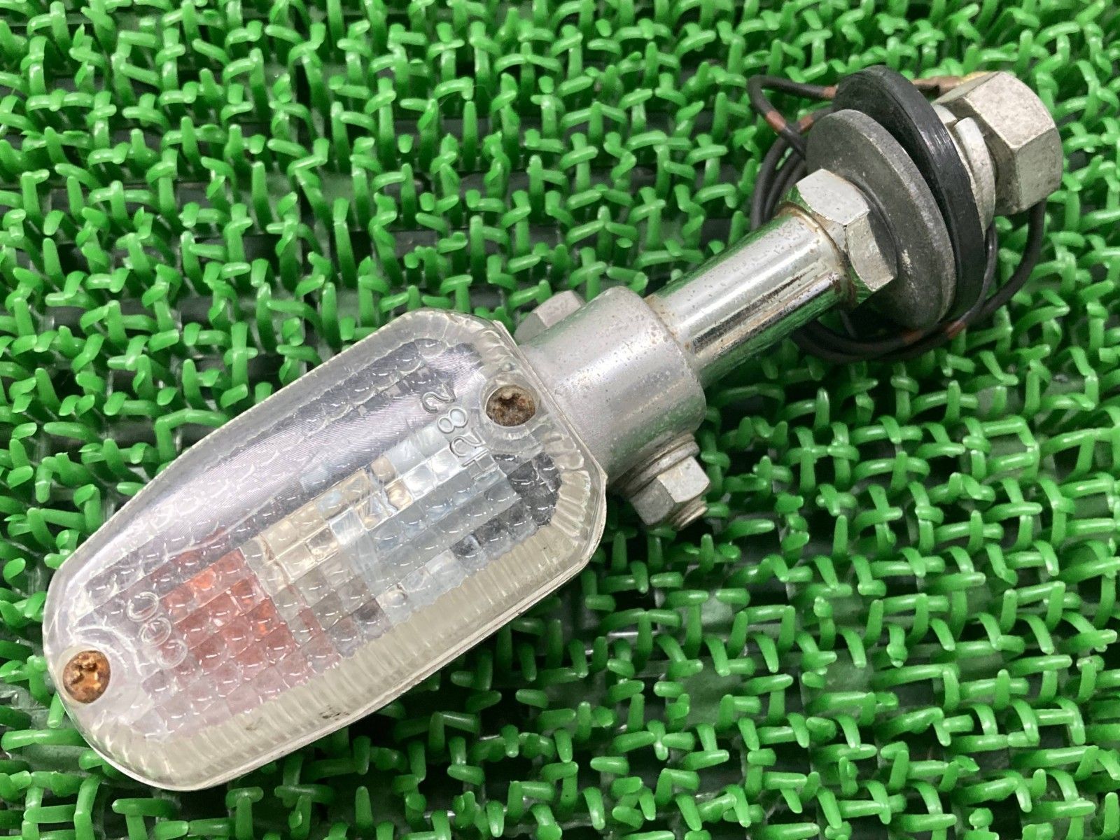 CGC製 ウインカー 左右 社外 中古 バイク 部品 21182 廃盤 200型 砲弾