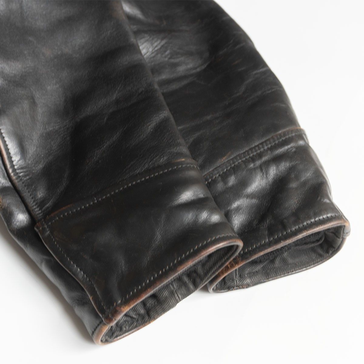 雰囲気抜群】AERO LEATHER【ハーフベルト ホースハイド レザー 