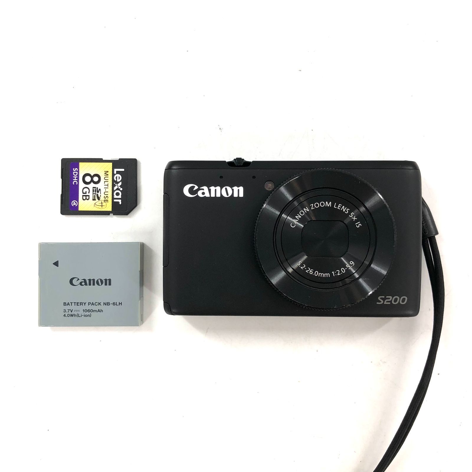 1円 Canon PowerShot S200 5.2-26.0mm 1:2.0-5.9 セブンイレブン限定 