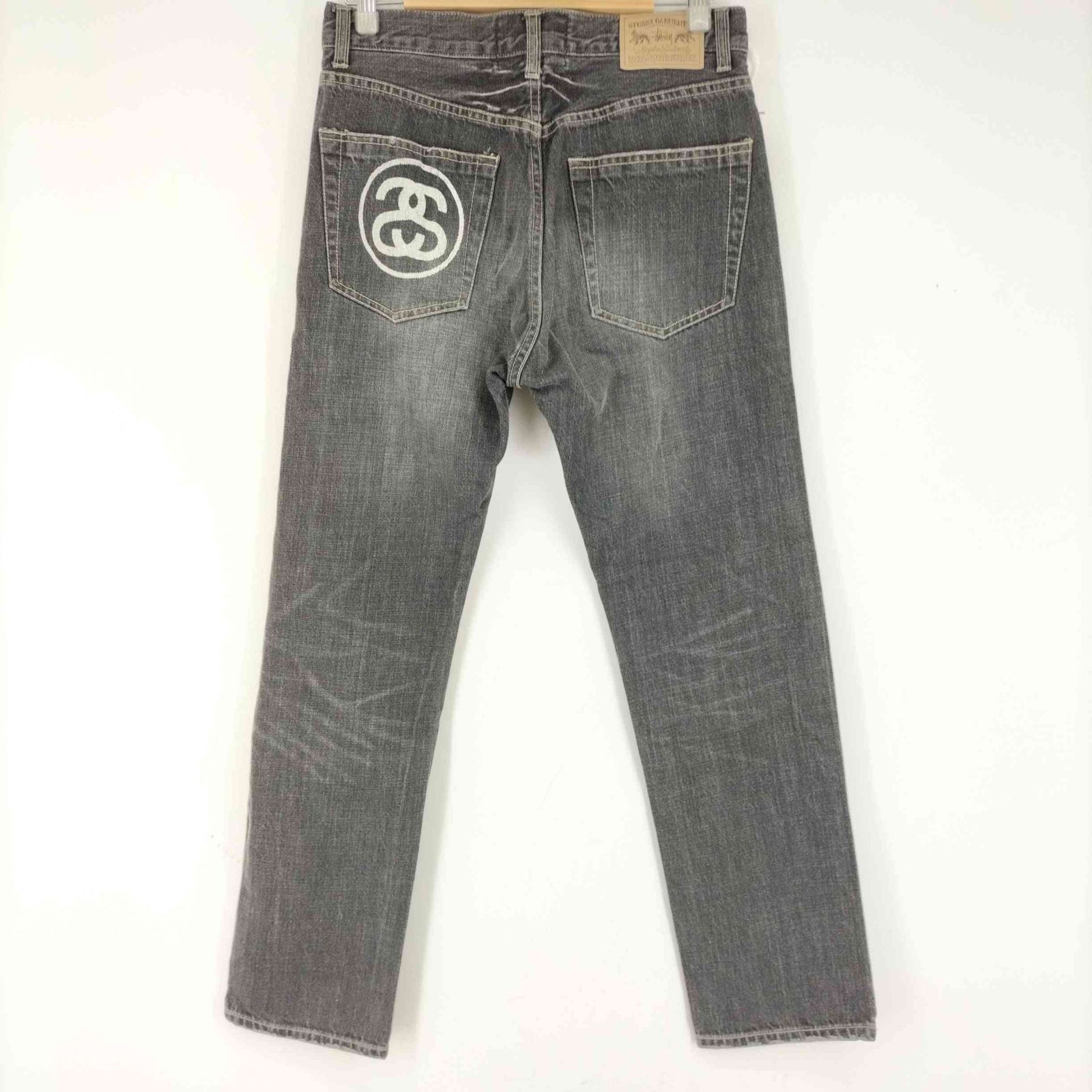 ステューシー Stussy SSリンクペイント クラッシュデニムパンツ STUSSY