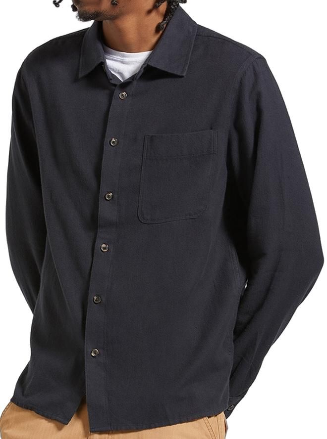 Brixton Hasting Lightweight Ultra Soft Flannel Black M