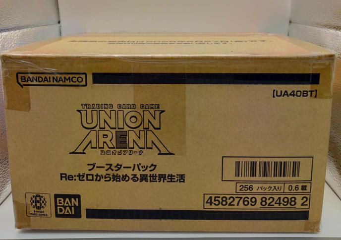 UNION ARENA Re:ゼロから始める異世界生活 【UA40BT】カートン 未開封カートン（16BOX入り）】Re:ゼロから始める異世界生活