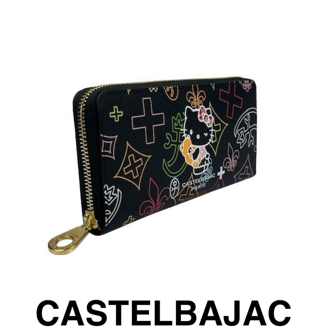 カステルバジャック CASTELBAJAC 限定キティちゃんラウンド長財布