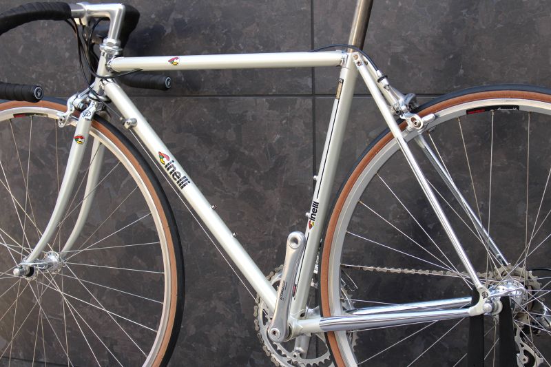 大人の逸品】チネリ Cinelli スーパーコルサ SUPERCORSA 48サイズ カンパニョーロ レコード 10S NEURON クロモリ  ロードバイク【福岡店】 - メルカリ