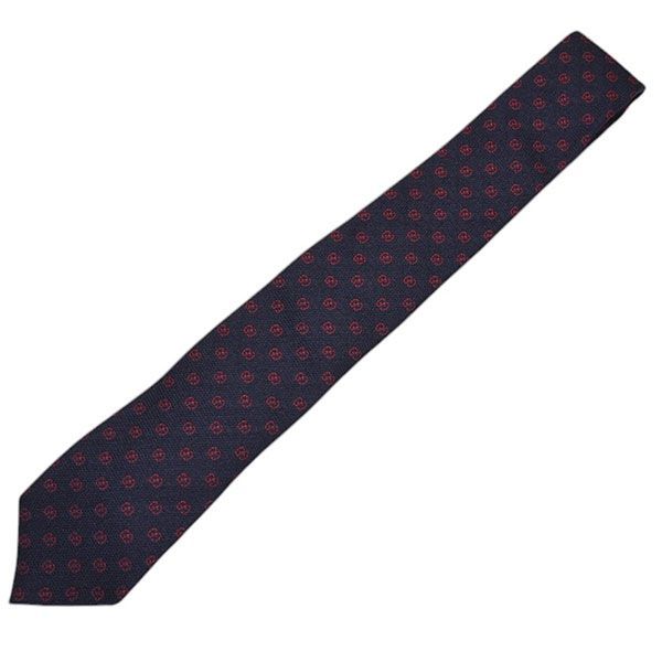 GUCCI グッチ シルク混GG柄ネクタイ 8054000204120