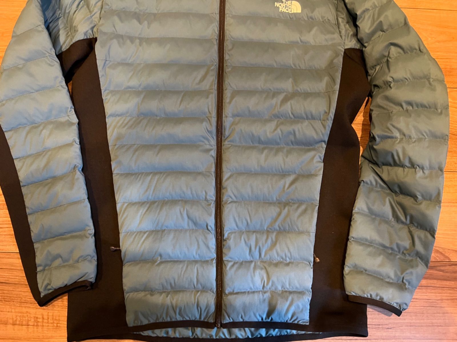 THENORTHFACEレッドランプロフーディNY81971希少品マラードブルーLサイズ