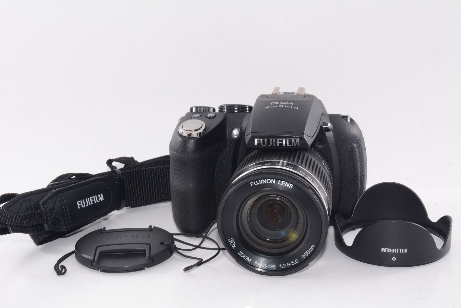 外観特上級】FUJIFILM デジタルカメラ FinePix HS10 ブラック FX-HS10 