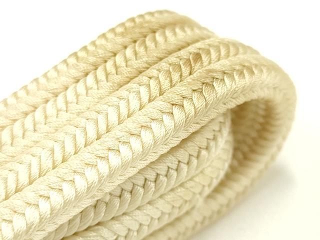 平和屋着物 上 有職組紐道明 帯締め 冠組 浅支子色 宮内庁御用 国立博物館御用 東京芸術大学御用 AABA9972ay