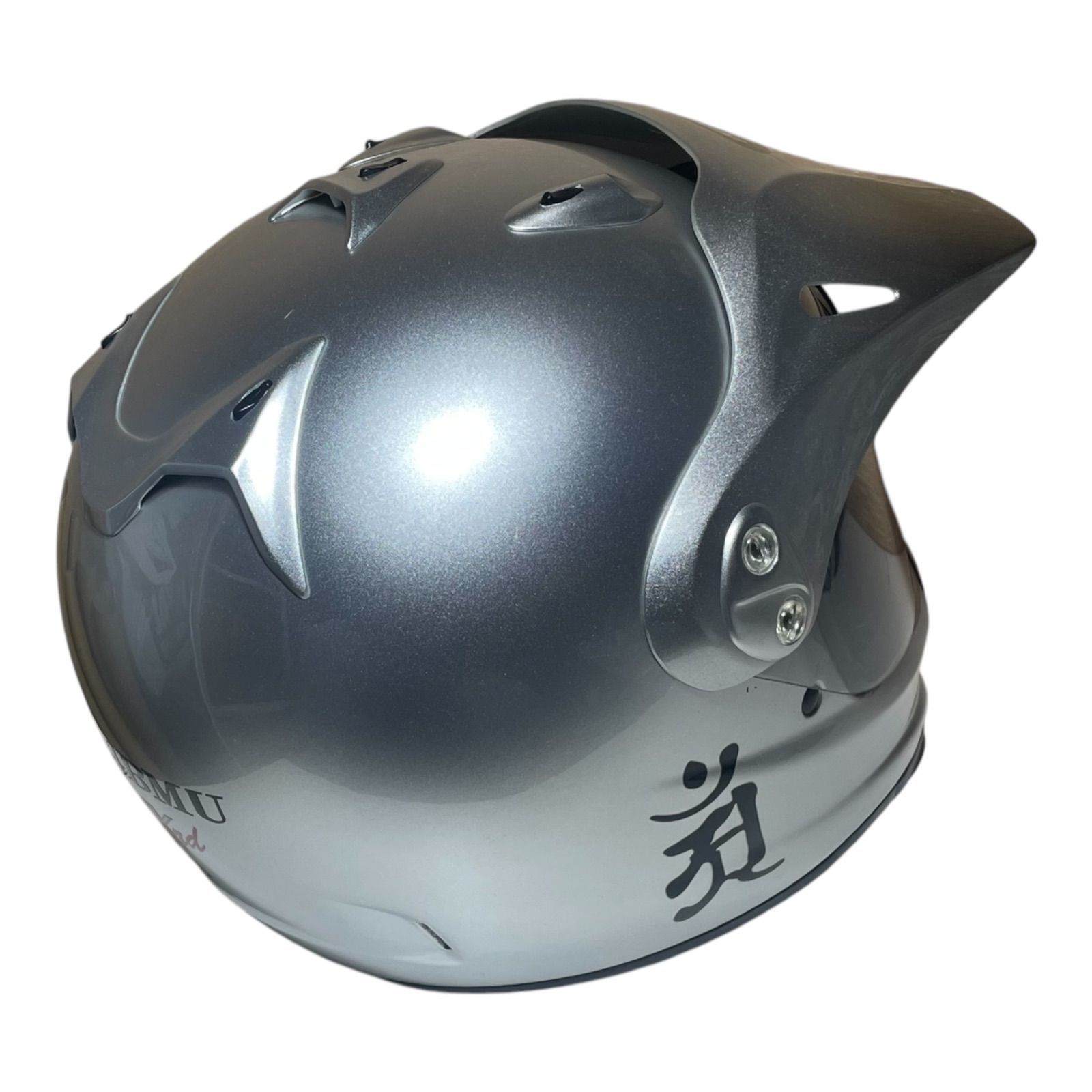 Arai TXモタード　シルバー アライ TXモタード フルフェイス シルバー グラデーション 状態良好