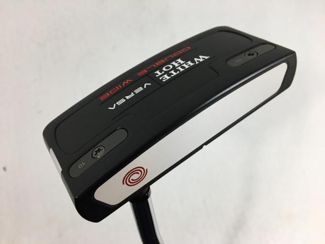 【中古ゴルフクラブ】【超美品】オデッセイ ホワイトホット VERSA DOUBLE WIDE (バーサ ダブルワイド)  パター 2023 オリジナルスチール パター【14日間返品OK】