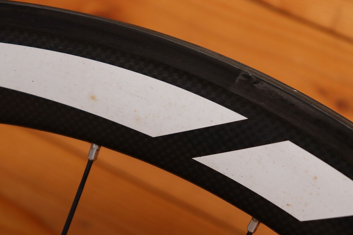 訳あり】 ノーブランド カーボン クリンチャー ホイールセット シマノ