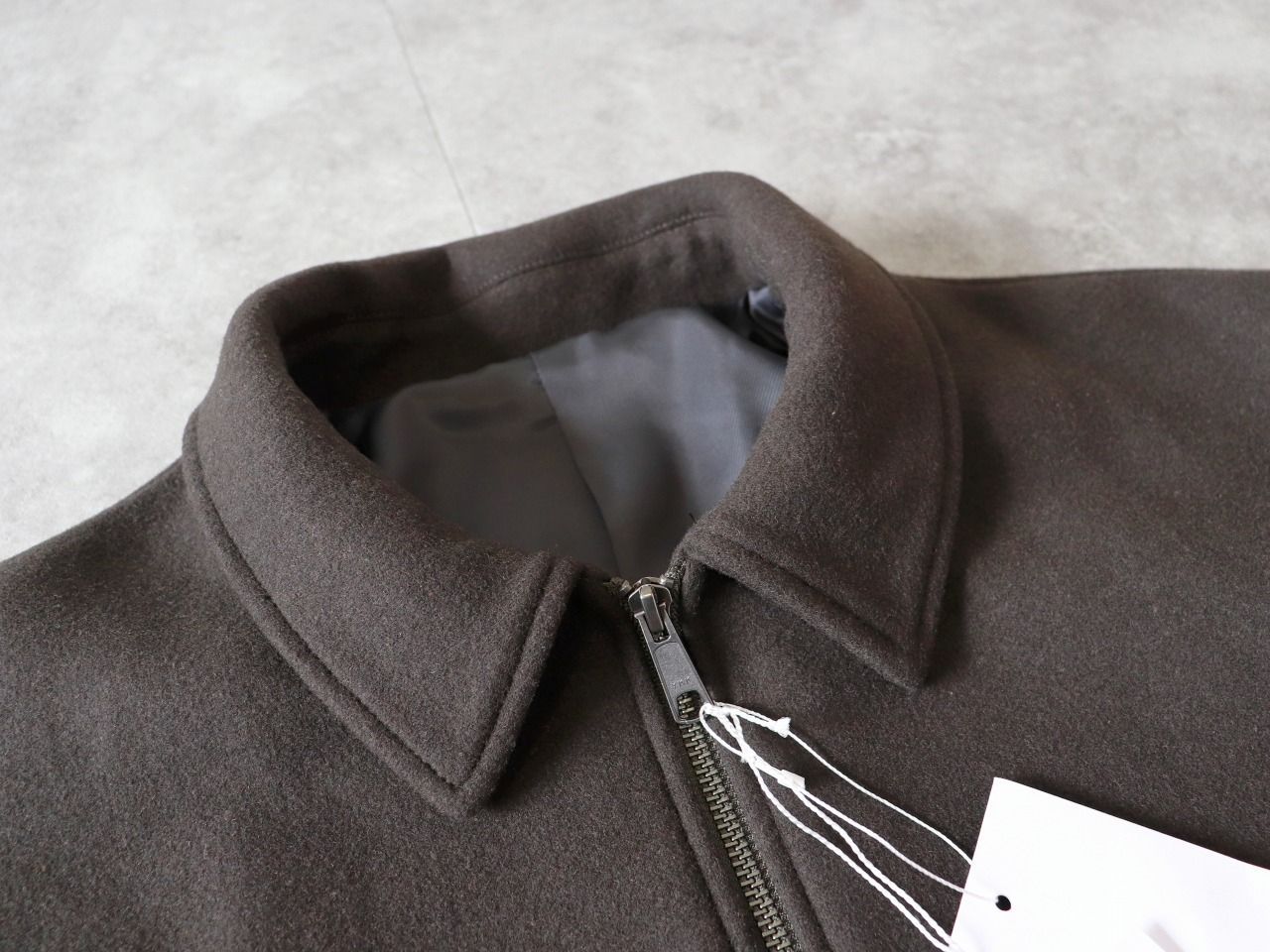 SALE】LiSS / Soutien Collar Wool Blouson - K.B - メルカリ