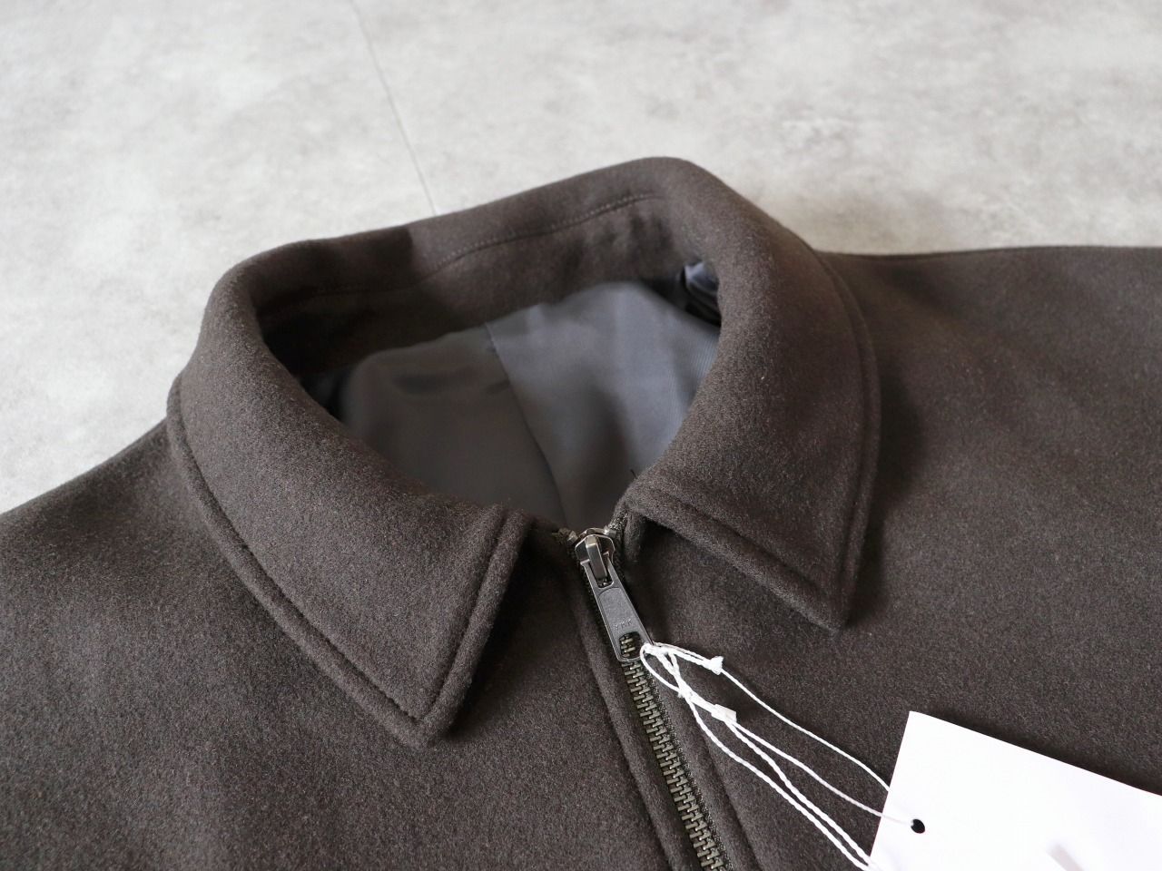 【SALE】LiSS / Soutien Collar Wool Blouson - K.B