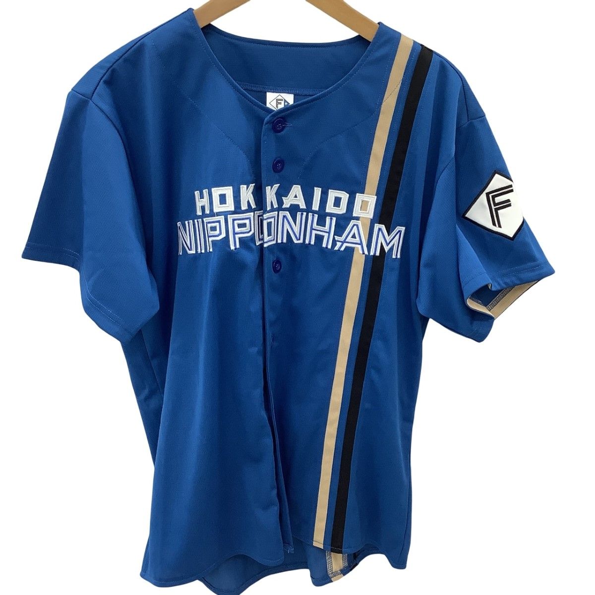 FIGTERS 日本ハムファイターズ 田宮裕涼 ♯64 公式ユニフォーム SIZE S ブルー FIGTERS 日本ハムファイターズ 田宮裕涼 ♯64 公式ユニフォーム