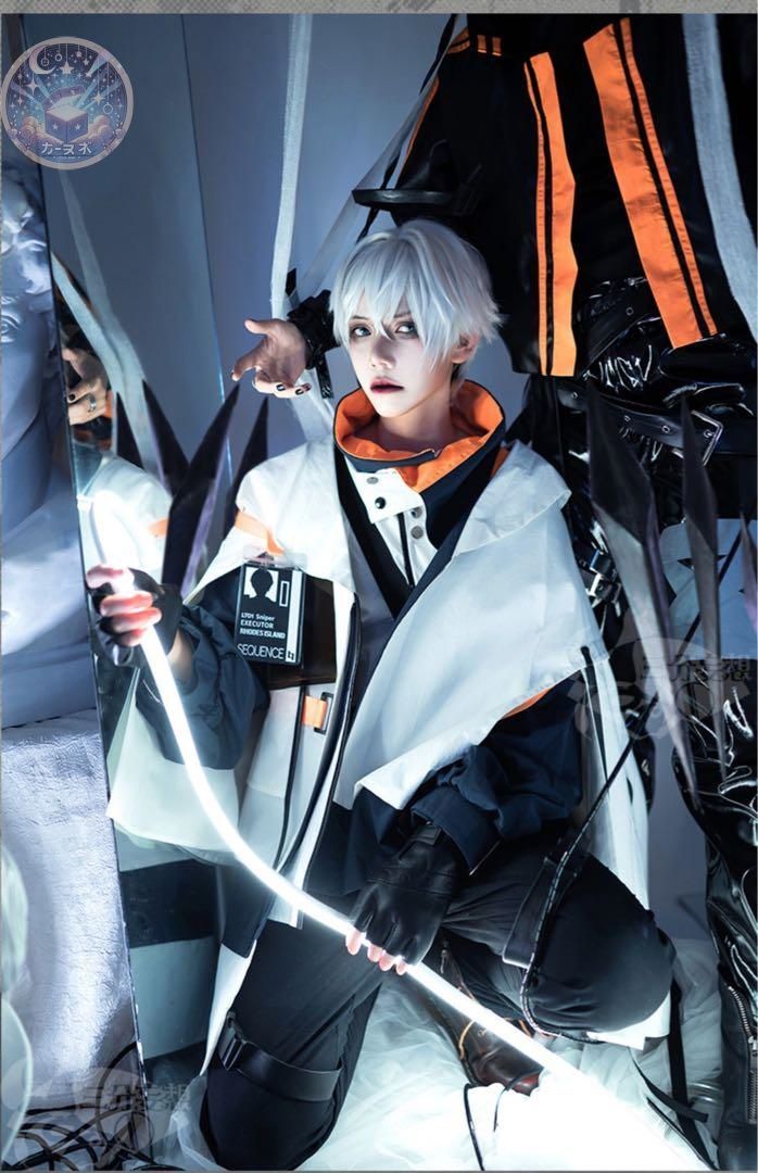 三分妄想 アークナイツ 明日方舟 イグゼキュター コスプレ衣装 ウィッグ追加可 コスチューム ハロウィン仮装 イベント衣装 コスプレセット 高品質コスプレ 再現度高め