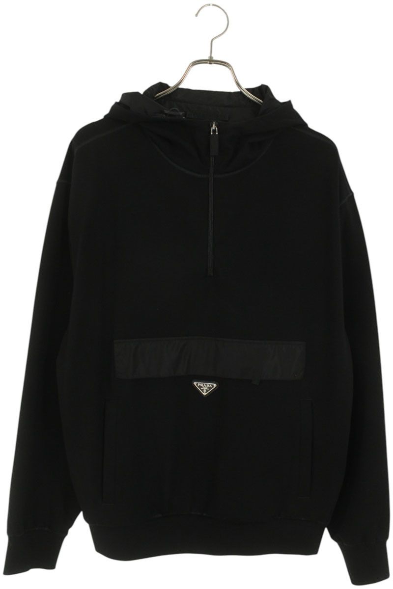 お買い得！★ PRADA ★テクニカル ジャージー フーディー UJL62B お買い得！☆ PRADA ☆テクニカル ジャージー フーディー UJL62B