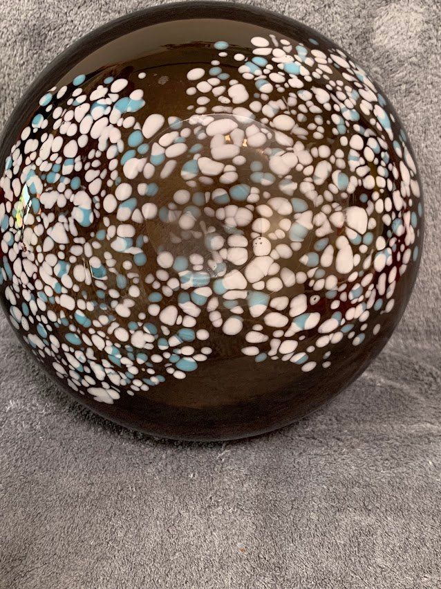 ☆ 小林貢 吹き硝子鉢 ガラスボウル 菓子鉢 紫 - メルカリ