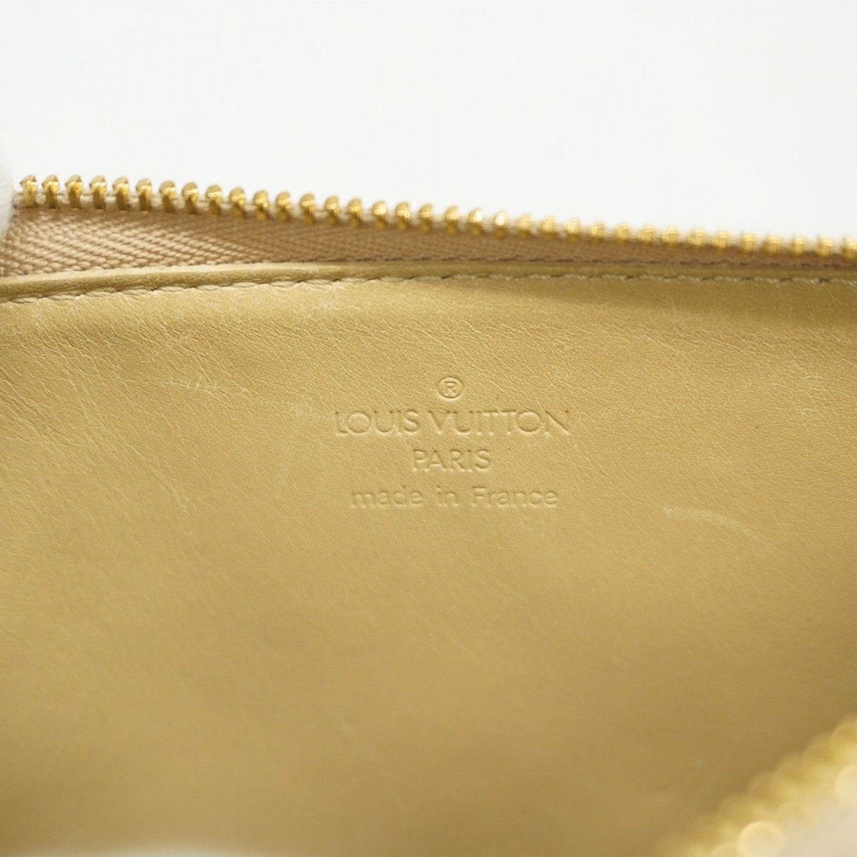 5mc3355 ルイヴィトン ポーチ ヴェルニ レキシントン M91010 ベージュ レディース NICORILABO_COM