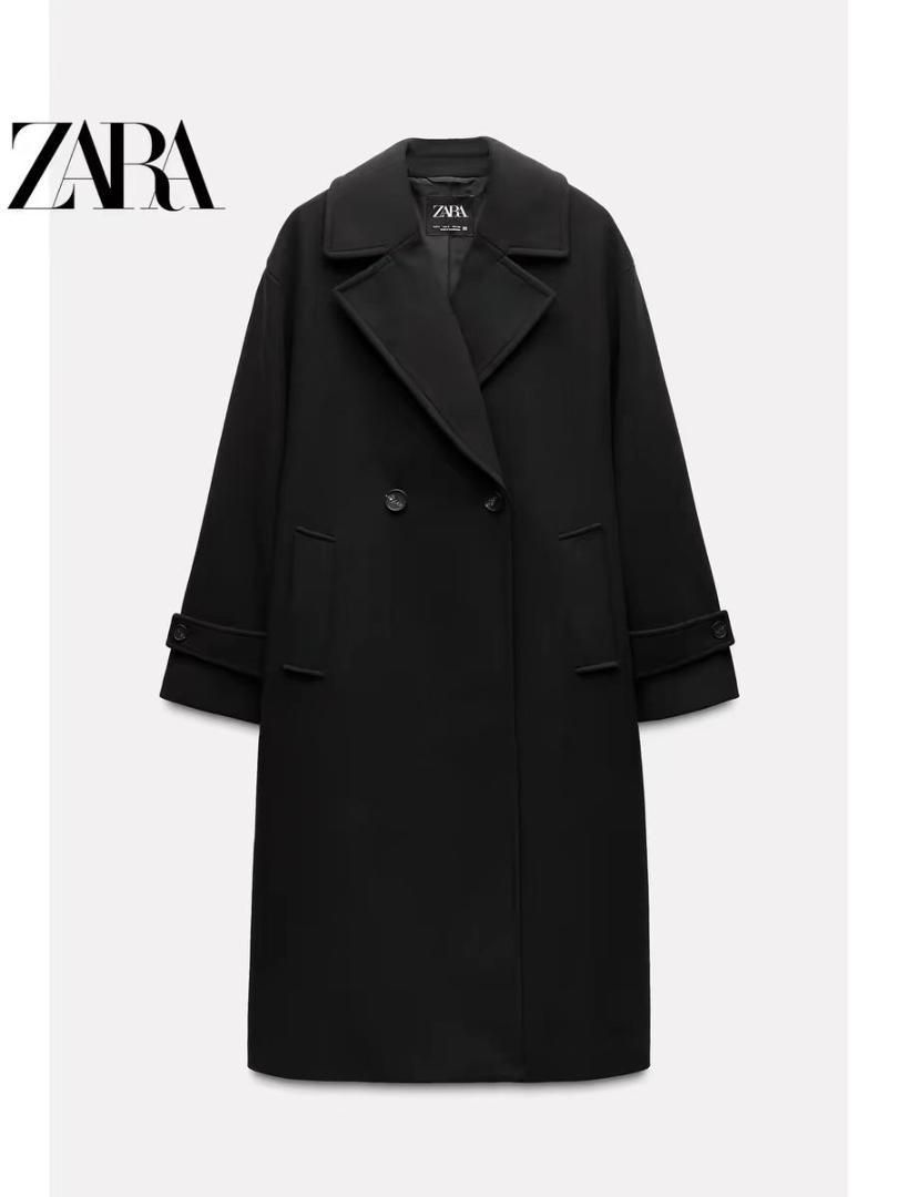 ZARA オーバーサイズ ソフトコート - メルカリ