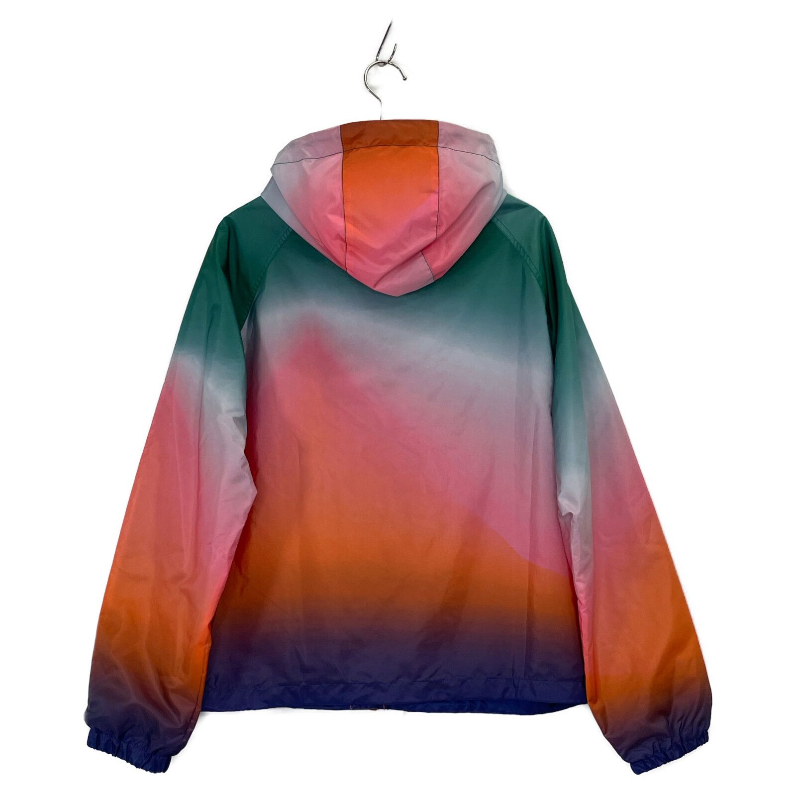 プニュズ　ナイロン　キツネ　ブルゾン　赤　4サイズ MAISON KITSUNE メゾンキツネ KM02228WQ4014 ﾌｫｯｸｽﾍｯﾄﾞ