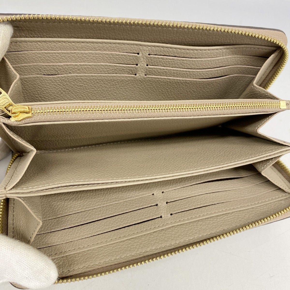 5id4943-h】ルイヴィトン 長財布 モノグラム・アンプラント ジッピー  